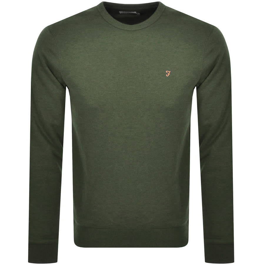 Alternative Image for ProductFarah Vintage Tim Sweatshirt Green1